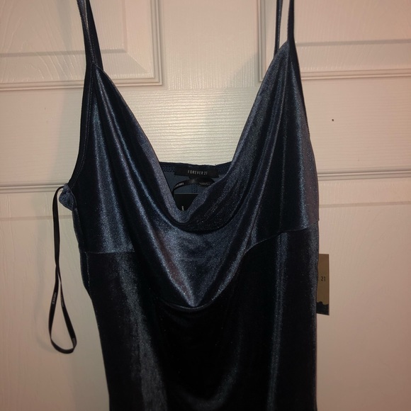 Forever 21 Velvet Formal Dress - Picture 6 of 8